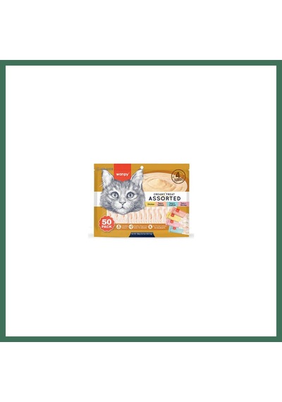 Wanpy Karışık 4 Lezzetli Krema Kedi Ödülü 50x14 Gr Bss