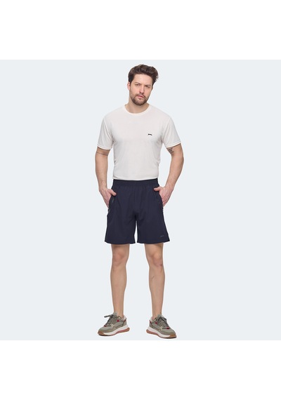 Slazenger VIKTOR Erkek Cepli Lacivert Şort