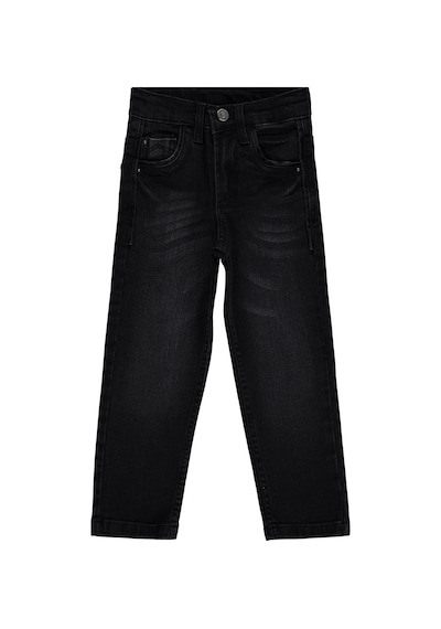 Civil Boys Basic Çizgili 6-9 Yaş Pantolon Kot - Gri Füme