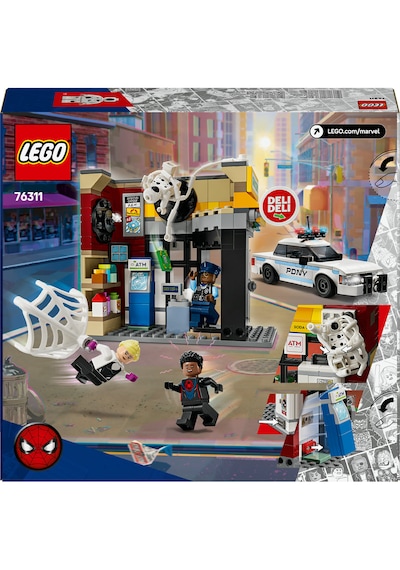 LEGO® Marvel Spider-Verse: Miles Morales, Spot'a Karşı 76311 - 9 Yaş ve Üzeri Süper Kahramanlı Yaratıcı Oyuncak Yapım Seti (375 Parça)