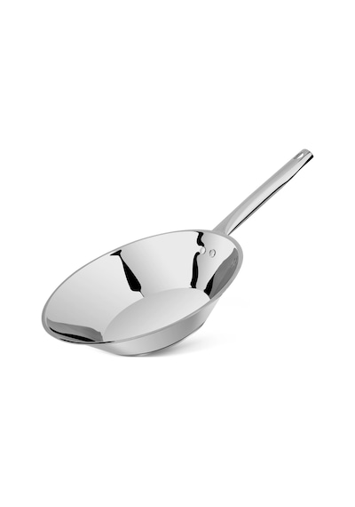 Lines 28 Cm Chef Çelik Wok Tava Metal kulp