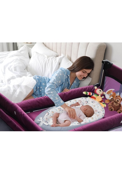 Holmer Maxi Comfort Coolstyle Anne Yanı Oyun Parkı Beşik