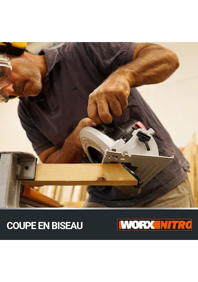 Worx Wx520 20v 4.0ah Li-on Kömürsüz Profesyonel Daire Testere