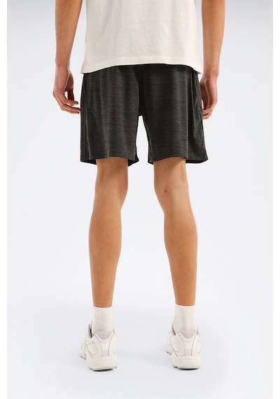 Reebok Id Traın Knıt Short Sıyah Melanj Erkek Şort 000000000102204558 Siyah