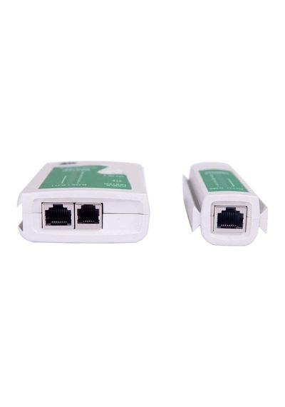 Network Tester Rj11 Rj45 LEDLİ Tester Cihazı Cat5 Cat6 Kontrol