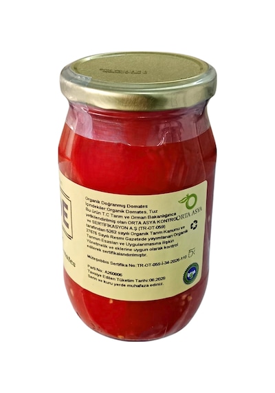 Sade Organik Doğranmış Domates 340 Gr. 4 Lü 340 G