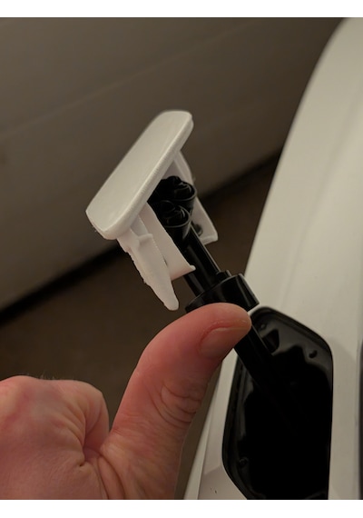 Volkswagen Passat B8 Far Yıkama Kapağı Ön Tampon Far Fıskiye Kapağı Beyaz
