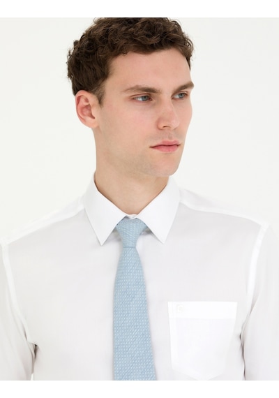 Pierre Cardin Erkek Beyaz Gömlek Basic 50268202-vr013 Beyaz