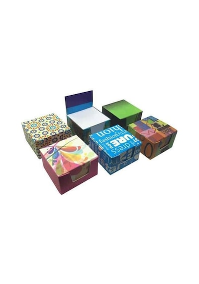 Karton Kutulu Küp Not Kağıdı 84X84X48 Mm Karton Kutulu Küp Not Kağıdı 84X84X48 Mm
