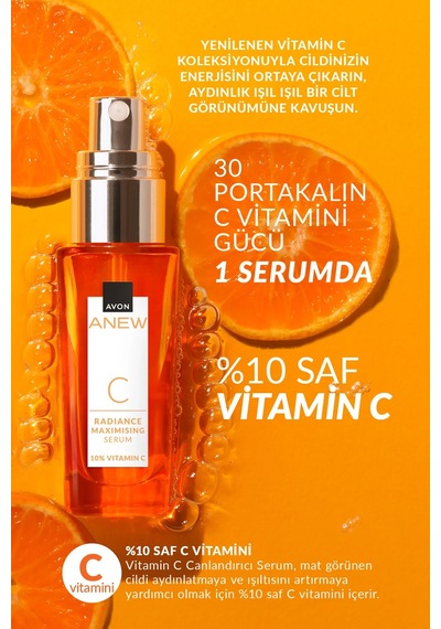 Anew Radiance Vitamin C Serum Ve Maximising Tonik Paketi