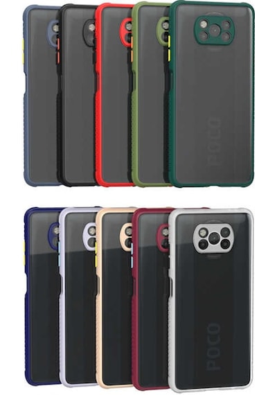 Xiaomi Poco X3 Pro Kilif Kamera Korumali Arkasi Seffaf Silikon 490252719