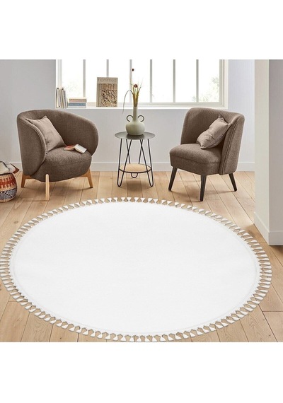 Comfort Peluş Puffy Lux Beyaz Beyaz Beyaz