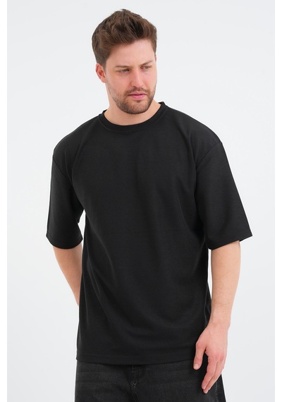 Redline Sway Erkek Oversize Tişört Siyah
