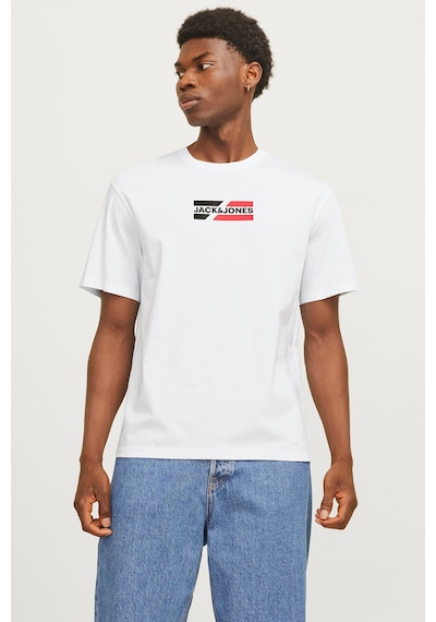 Jack & Jones JJCORP Erkek  Beyaz Tişört