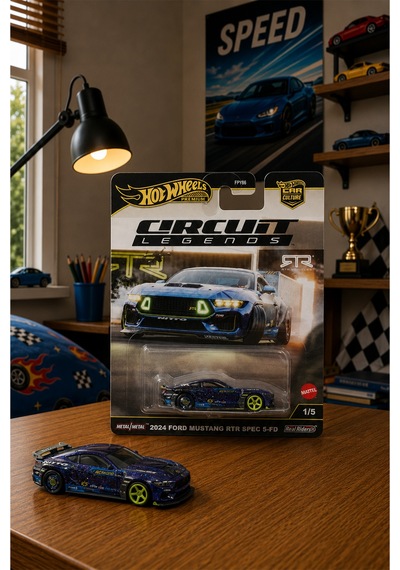 Hot Wheels 2024 Ford Mustang Rtr Spec 5-fd Car Culture Circuit Legends Premium Oyuncak Araba Çok Renkli