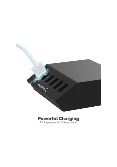 Sabrent 100 Watt Çoklu Bağlantı Noktalı Usb Hızlı Şarj Cihazı Ax-adpd 6-port