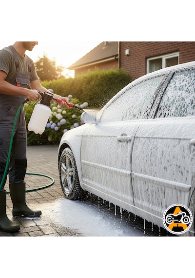 60 Kat Sulandırılabilir Konsantre Oto Ve Motosiklet Şampuanı Pembe
