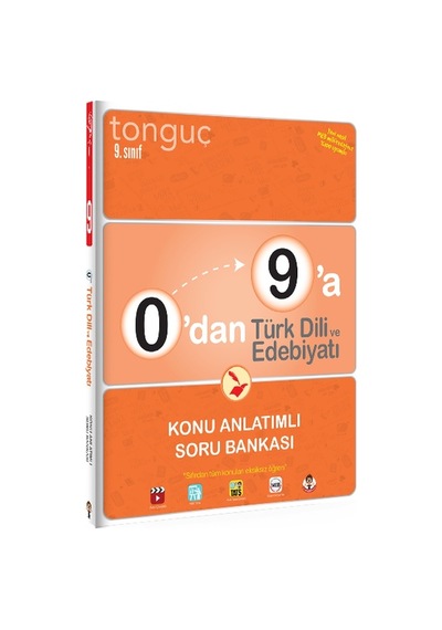 0'Dan 9'A Türk Dili ve Edebiyatı Konu Anlatımlı Soru Bankası