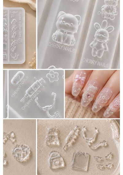 Nail Art Silikon Kalıp 3d Nail Art Desen Kalıbı, Tırnak Süsleme Desen Charm Tırnak Çarm 72 Nail Art Silikon Kalıp 3d Nail Art Desen Kalıbı, Tırnak Süsleme Desen Charm Tırnak Çarm 72