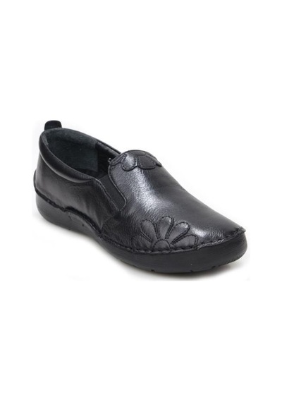 Pisagor Ps-44404 Hakiki Deri Kadın Ortopedik Ayakkabı Sıyah Pisagor Ps-44404 Hakiki Deri Kadın Ortopedik Ayakkabı Sıyah