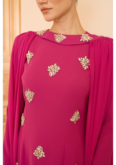 Senna Bengy Dress Fuşya Fuşya