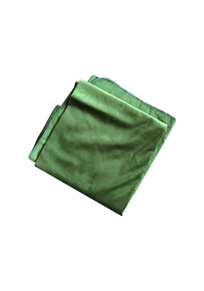 Okey Oyun Masa Örtüsü Flok 140x140 Parlak Yeşil