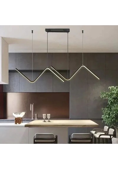 Mirabella Led Yemek Masası Avize Ra-avz- 6029-58-41 Siyah