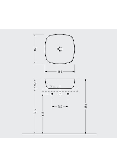 Serel Minimal Lavabo - 3049dsl100h Diğer