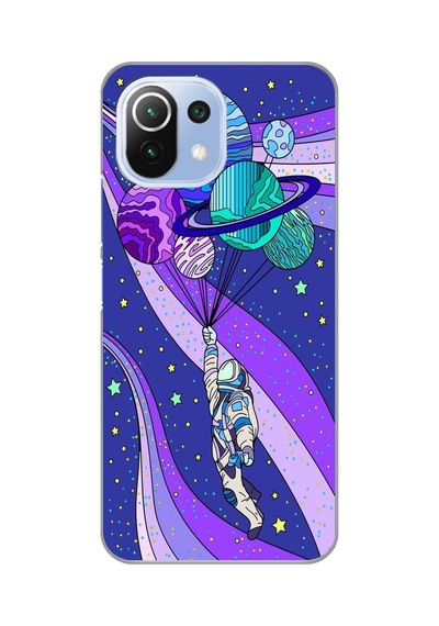Xiaomi Mi 11 Lite Yumuşak Desen010 Çok Renkli
