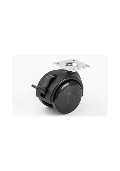 Mobilya Tekeri Plastik Frenli H64Mm Frenli