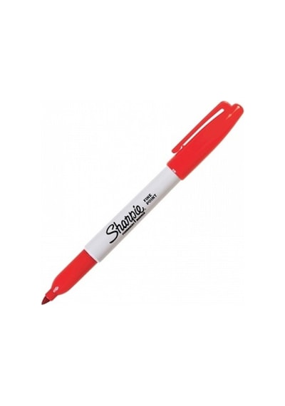 Sharpie Fine Permanent Markör Kırmızı 1741832