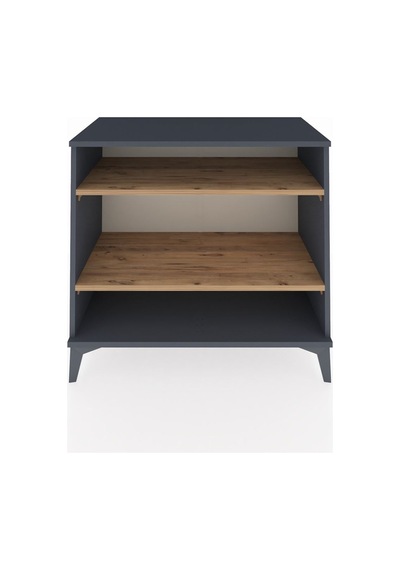 Hyperion Şifonyer 2 Raflı 88x44x80 Antrasit-çam Antrasit