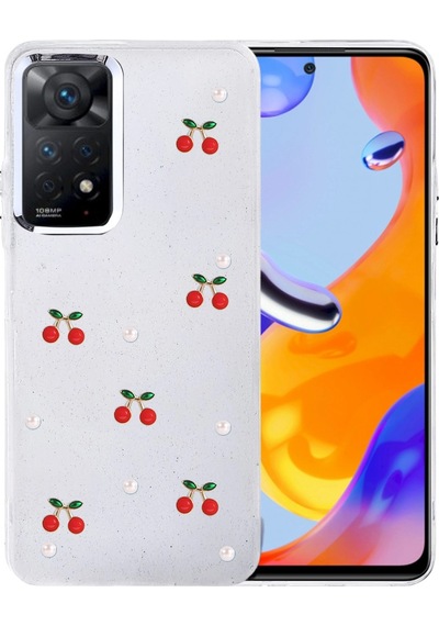 Xiaomi Redmi Note 11 Pro Fiyonk Desenli Kapak Desen 9