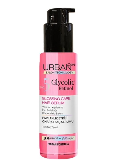 Urban Care Glycolic Retinol Parlaklık Etkili Onarıcı Saç Bakım Serumu-100ml-gloss