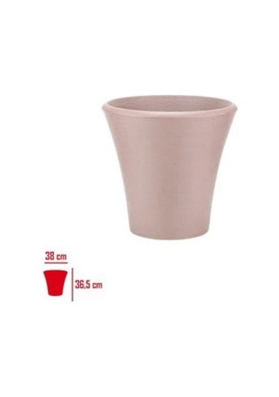 Polıwork Saksı Begonvıl 38 Cm Yuvarlak Krem