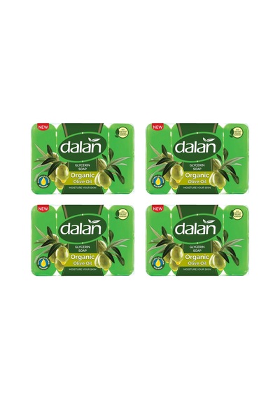 Gliserinli Bakım Sabunu Organik Zeytinyağı 150g X 4-- 4 Paket Diğer