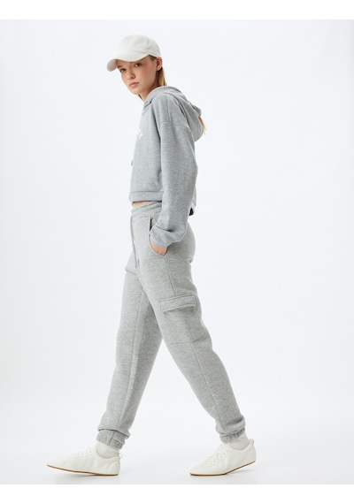 Koton Jogger Eşofman Altı Kargo Cepli Yüksek Bel Bağcıklı Rahat Kalıp Gri Melanj 5wak40056nk Gri Melanj GRİ MELANJ Koton Jogger Eşofman Altı Kargo Cepli Yüksek Bel Bağcıklı Rahat Kalıp Gri Melanj 5wak40056nk Gri Melanj GRİ MELANJ