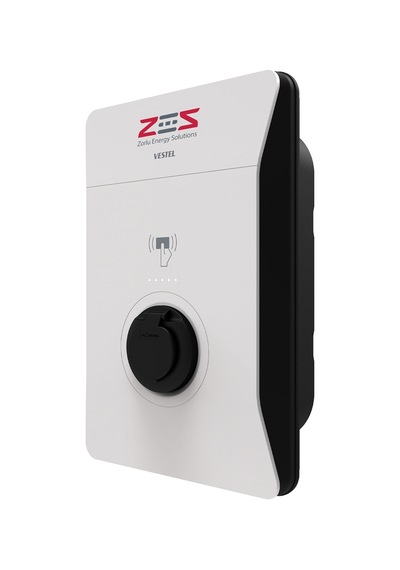 Vestel Elektrikli Araç Şarj İstasyonu Evc04 Zes4-ac22sw-opt1 22 Kw Smart Wifi Soketli