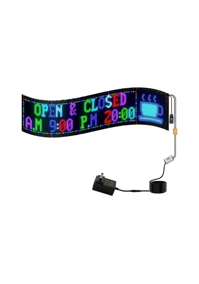 Pm-23829 23,2x102cm Kayan Yazı Led Tabela Adaptor Sec-Kumanda-Metraj Seç Yok-Kumanda-Yok