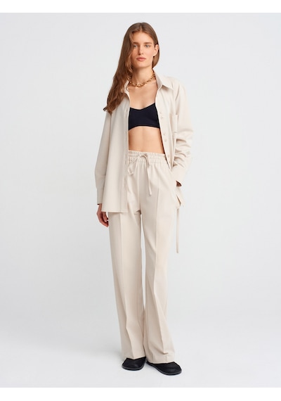 Dilvin 71619 Pijama Pantolon-taş Taş