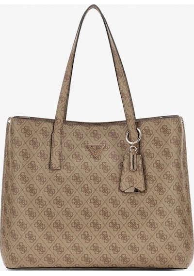 Guess Meridian Iı Girlfriend Kadın Kahverengi El Çantası Hwsg6974230-ltl T/u