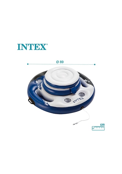 Intex 56822 Havuz Tipi Soğutma Kutusu 89 Cm Çok Renkli