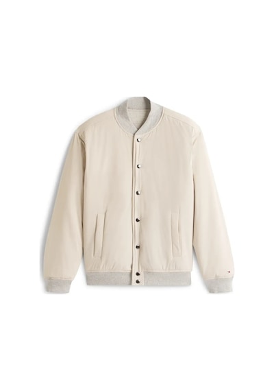 Tommy Hilfiger Crest Graphıc Revers, P97 Krem Erkek Ceket