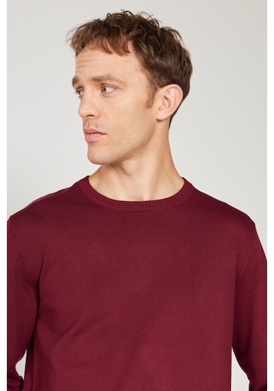 AC&Co / Altınyıldız Classics Erkek Bordo Standart Fit Normal Kesim Bisiklet Yaka Triko Kazak Bordo AC&Co / Altınyıldız Classics Erkek Bordo Standart Fit Normal Kesim Bisiklet Yaka Triko Kazak Bordo