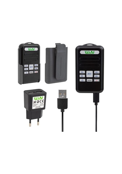 Wln Kd-c80 3-5 Km 16 Kanal Radyolu Deprem Çantası İçin Mini Telsiz