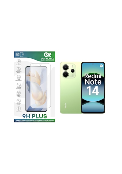 Redmi Note 14 Ekran Koruyucu Mat Parmak İzi Bırakmayan Uyumlu Esnek Nano Kırılmayan
