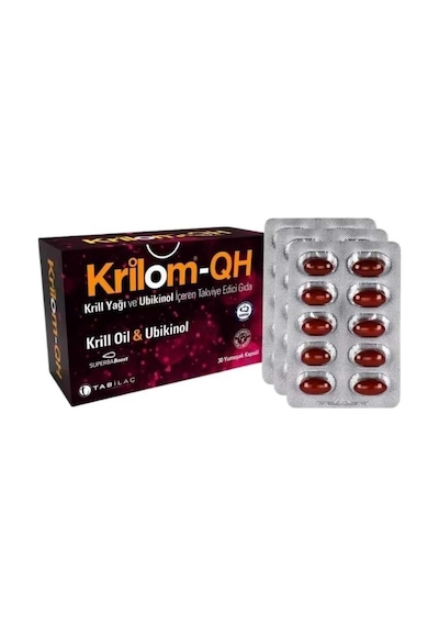 Krilom Qh 3 x 30 Yumuşak Kapsül