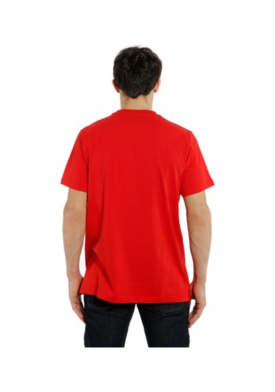 Dainese Since 1972 Kısa Kol Tshirt Kırmızı