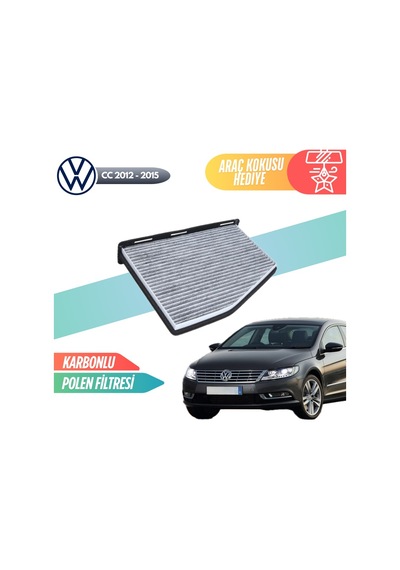 Vw Volkswagen Cc 2012-2015 Model Karbonlu Polen Klima Filtresi