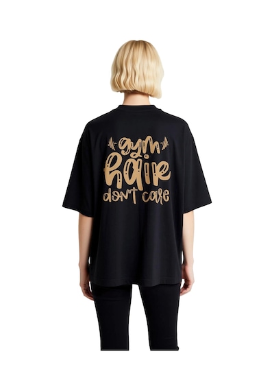 Paybuy Kadın Oversize Tişört Spor Motivasyon Baskısı Kısa Kol Yuvarlak Y Siyah Paybuy Kadın Oversize Tişört Spor Motivasyon Baskısı Kısa Kol Yuvarlak Y Siyah